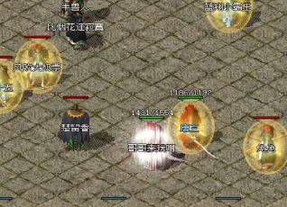 热血传奇私服牛魔洞难打升级图