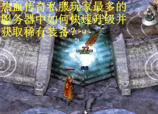 热血传奇私服玩家最多的服务器中如何快速升级并获取稀有装备？