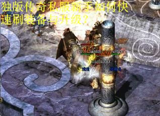 独版传奇私服新手如何快速刷装备与升级? 独版传奇私服新手如何快速刷装备与升级?