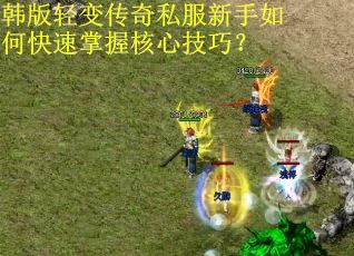 韩版轻变传奇私服新手如何快速掌握核心技巧？