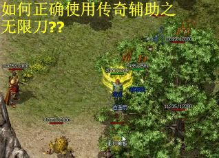 如何正确使用传奇辅助之无限刀??