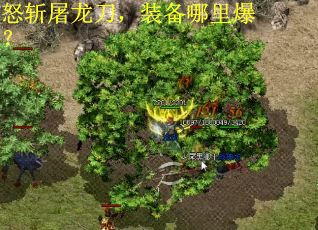 怒斩屠龙刀，装备哪里爆？