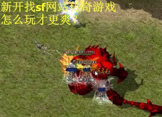 新开找sf网站传奇游戏怎么玩才更爽？