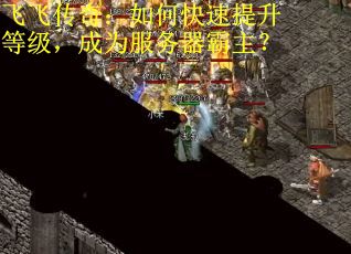 飞飞传奇：如何快速提升等级，成为服务器霸主？