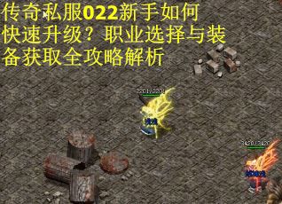 传奇私服022新手如何快速升级？职业选择与装备获取全攻略解析