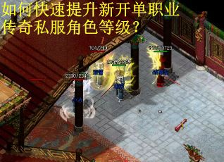 如何快速提升新开单职业传奇私服角色等级？